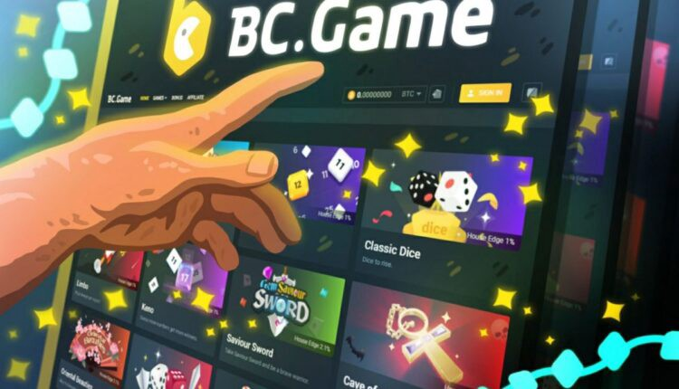 Игры на реальные биткоины в BC Game.